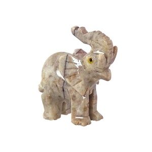 Elephant Crystal Carved Spirit Animal